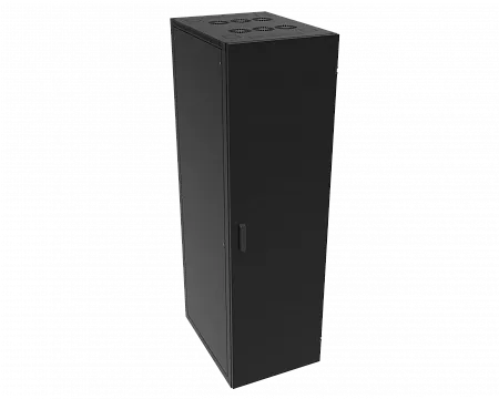 Шкаф телекоммуникационный напольный МИКсистем серия ECO+ 19" 30U 600*800 дверь металл черный